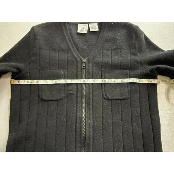 Armani Exchange Black Knit Cardigan Size XS - Picture 4 of 6